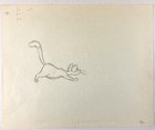 Disney 101 Dalmatians  1961  Original Animation Production Drawing Of Sgt Tibbs 