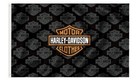 Harley Davidson Motorcycle Enthusiast 3x5 Ft Flag banner Garage Wall Banner