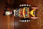 Antique Marx Mickey Mouse Crazy Car Wind Up Train Tin Litho Toy