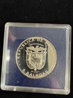 Panama 5 Balboas Silver Proof Crown 1979 Canal Treaty Silver Coin Sealed