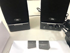 Authentic Cyber Acoustics Ca-2014 Multimedia Desktop Computer Speakers - New