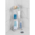 Shelf Tower Shower Organization System  Silver