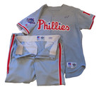 Game Worn Philadelphia Phillies 1993 World Series Jersey Uniform