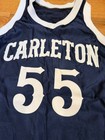 Rare Game-worn 1990s Ncaa Carleton College Men s Basketball Jersey And Shorts