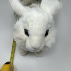 Hansa Realistic Snow Fawn Hare White Gray Brown Bunny Rabbit Plush