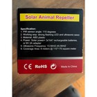 Solar Animal Repeller-ultrasonic Animal Repeller