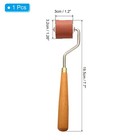 1 2 Inch Rubber Roller Brayer Tools For Printing Printmaking Ink Stamping  Red