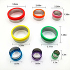 Round Cookie Biscuit Cutter Set  8 Graduated Circle Pastry Cutters  Stainless St
