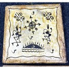 Ooak Moroccan Square Daf Drum Handcrafted Tribal Shamanic African Folk Art Music