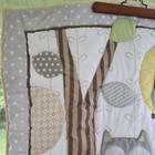 Woodland Owl Baby Crib Quilt Blanket Reversible Nursery Bedding Comforter 33x44