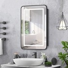 Bathroom Medicine Cabinet With Lights 3-color Recessed Medicine Cabinet Mirror