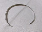 Vintage Sterling Silver Hard Wire Collar Necklace Choker 925 Mexico