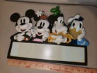 Walt Disney Co Resin Address Number Sign W mickey Mouse Goofy Wall Hanging Decor