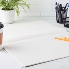 Medium Weight Sketch Pad  White 18  X 12   50 Acid Free Sheets