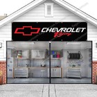 Chevrolet Racing 2x8 Ft Premium Banner Flag Corvette Camaro Chevy Car Truck Sign