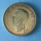 1947 Canadian Half Dollar 50 Cents Au Straight 7