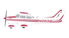 Gemini Jets 1 72 Private Cessna 172s Skyhawk N12631 Ggces021 In Stock