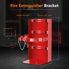 Mokemok Heavy Duty Vehicle Bracket fire Extinguisher Brackets mounts-st12 Steel