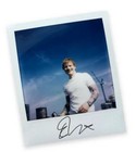 Ed Sheeran Play Album     Pink Vinyl Editon Signed Photo Print     Autographed New