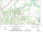 Manquin Quadrangle Virginia 1968 Usgs Topo Map 7 5 Minute Topographic