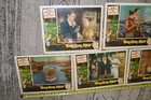 1958 Movie Lobby Card Set Hong Kong Affair Jack Kelly May Wynn Richard Loo