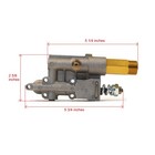 Outlet Valve Kit With Tube  Unloader    Chemical Injector For Pressure Washers