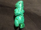 Good Quality Chinese Old Turquoise Hand Carved  figure  Pendant