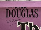 Kirk Douglas   Janet Leigh Signed    the Vikings    1950s-60s One Sheet Poster Jsa