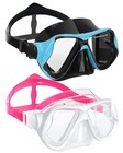 Snorkel Diving Mask Adult Men Women 180 Degree Clear View Tempered Glass Nose