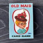 Vintage Fairchild Old Maid Card Game With Box  Cards    Instructions 658 39
