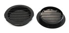 3  Round Plastic Vent Louver Soffit Air Vent Reptile Screen Grille Cover