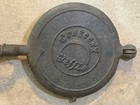 Rare Antique Fanner Mfg  Co  No 8 Crescent Cast Iron Waffle Maker Iron Mold