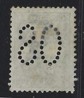 Perfins - Australia Official Stamp Sg  o2 - 2d Kangaroo