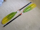 Werner Camano Straight 2-piece Paddle Kayak Paddle - 220cm