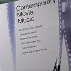 Contemporary Movie Music Sheet Music Easy Piano Book 20 Songs Hal Leonard