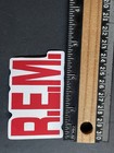 R e m  Band Sticker Logo Ga 80s 90s Indie Alt Rock Band Icon For Laptops Etc New