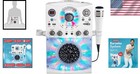 All-in-one Karaoke Machine With Wired Mic   Disco Lights - Perfect For Parties 