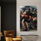 Walter Payton Poster  Chicago Bears  Football Made Posters  Canvas Print  Canvas