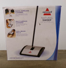 Bissell Natural Sweep Carpet Floor Manual Light Sweeper Dual Rotating Brushes A5