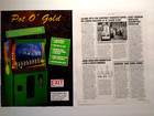 Teenage Mutant Ninja Turtles Pinball Machine Magazine Ads Vintage Retro 1991