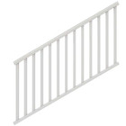 Veranda Stair Rail Kit 6  X 36  Polycomposite Vinyl Balusters Preassembled White