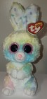 Ty Beanie Boos - Bubby The Tie Dyed Easter Bunny  6 Inch  New Mwmts Plush Toy