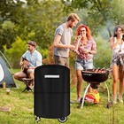 22 Inch Charcoal Grill Cover Weber Kettle Bbq Heavy Duty Waterproof Gas Grill