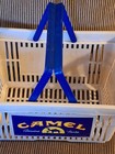 Vintage Camel Cigarettes Plastic Shopping Basket Rj Reynolds Advertising 1994