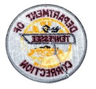 Tennessee     Department Of Correction     Police Patch Vintage Old Mesh 3 5    4a