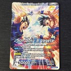 Miracle Strike Gogeta Gold Pressed Foil Promo P-069 Dragon Ball Super Ccg Card A