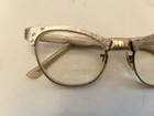 Vintage 50s Art Craft Atomic Starburst Mcm Cat Eye Frames Spectacles