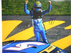 Kyle Larson Signed 2024  5 Hms Chevy 2x Champion Las Vegas Victory 8x10 Photo