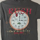 Rush Shirt Mens Medium Time Machine 2011 Concert Tour Band Tee Lee Peart Lifeson