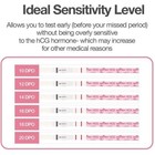 Easy home 60-count Pregnancy Test Strips Early Detection Hcg Kit